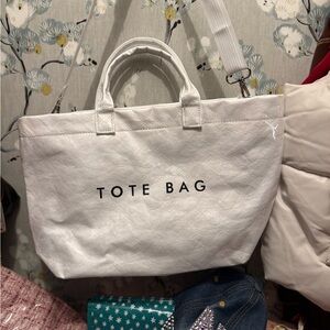 White Tote Bag